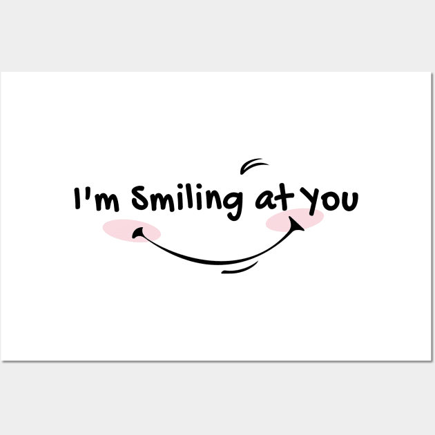 im smiling at you Wall Art by salah_698